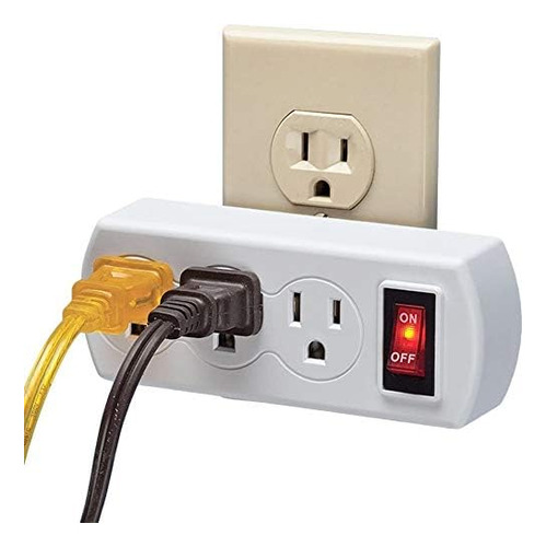 Enchufe De 3 Clavijas Con Interruptor De Encendido Y Apag...