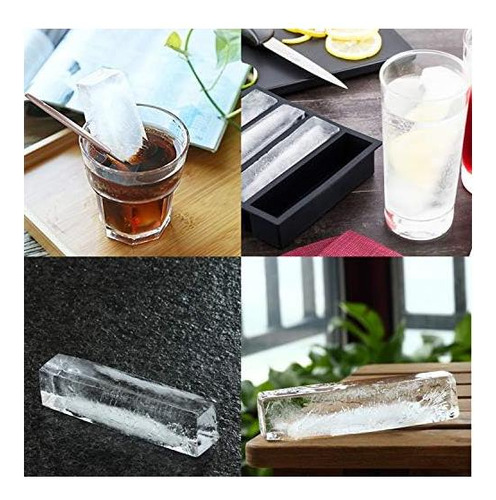 Bandejas Grandes Para Whisky Witice Silicone Ice Cube (de 2)