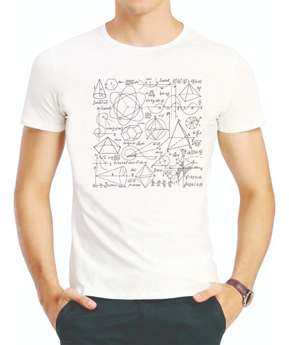 Camiseta Ecuaciones Unisex, Matemáticas, Sublimado Math4