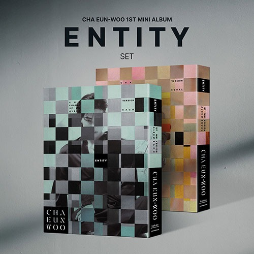 Cha Eunwoo (astro) - Entity Set De 2 Albums Original Kpop