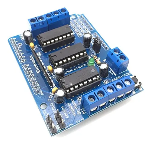 Shield Driver L293d Motor Paso A Paso Dc Servo Para Arduino