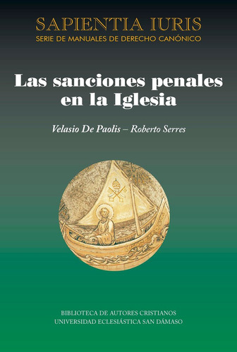 Libro Las Sanciones Penales En La Iglesia - Velasio De Pa...