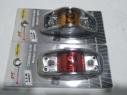 Faro Esquinero Led Rojo