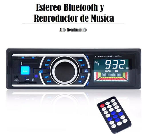 Auto Estereo - Bluetooth/radio Fm/ Mp3 Mp4 Mp5/aux/usb/ Sd