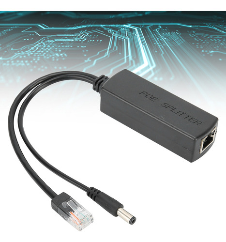 Divisor Poe De 48 V A 12 V, Adaptador Poe Estándar De Alta C