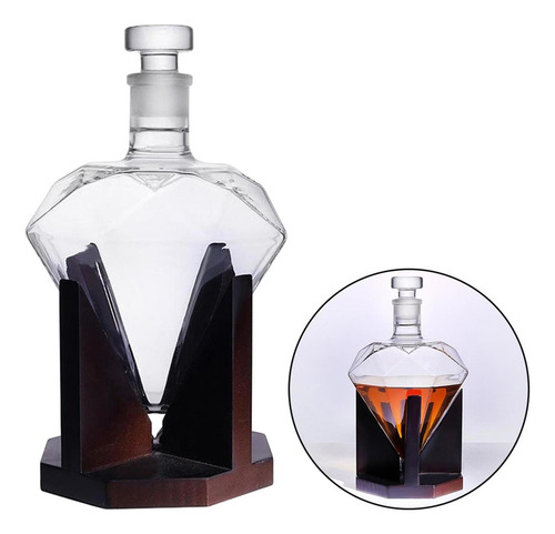 750ml Decantador De Vino De Cristal Vodka Licor De Vino