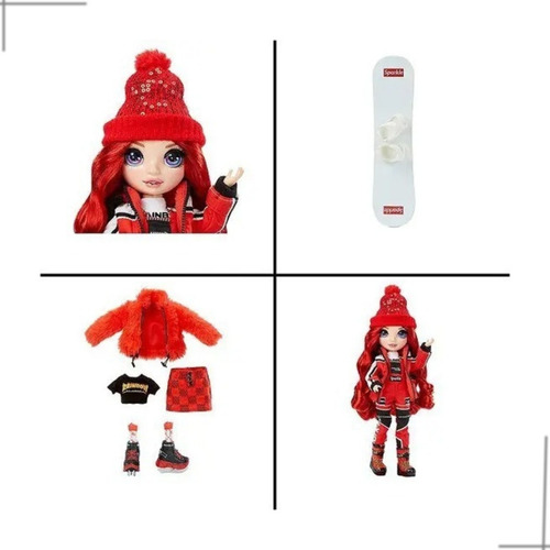 Boneca Rainbow High Fashion Inverno Ruby Anderson