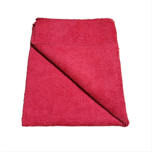Paño de limpieza Gravy Empire Microfibra paño rojo pack x 4