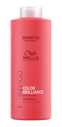 Shampoo Protetor Da Cor Wella Color Brilliance 1 Litro