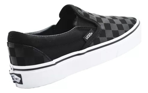 Tenis Vans Slip-on Checkerboard Negro Original Vn000eye276