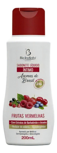Sabonete Íntimo Frutas Vermelhas 200g- Bio Instinto