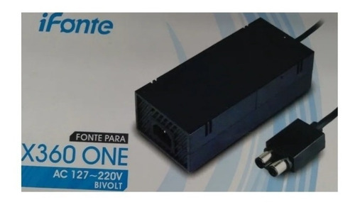 Xbox One Source, marca Ifonte de gran calidad, con voltaje de entrada AC 100 V ~ 245 V (bivolt automático) 250 W