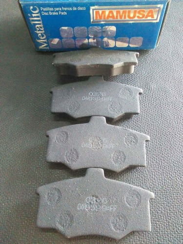 Pastillas Freno Monza Corcel R5 Fiat Uno Premio 85-92