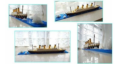 Conjunto De Bloques De Construccion De Modelo Titanic De One