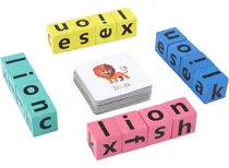 Comprar Juego De Ortografía De Bloques De Madera, Juego De Letras A 
