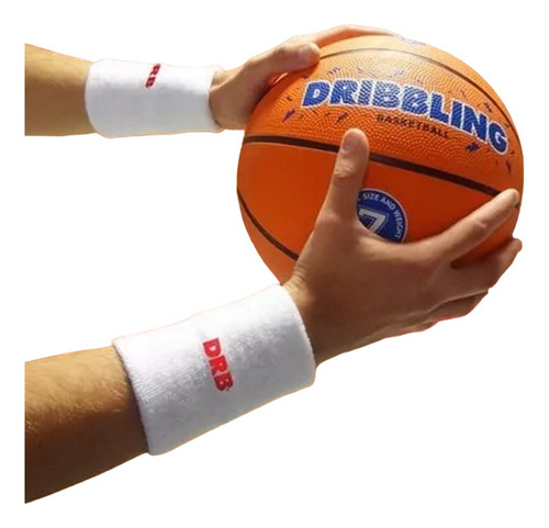 Muñequera Basket Algodon Toalla Tenis Triple Padel Unico