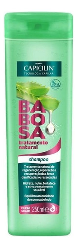 Shampoo Babosa Tratamento Natural Capicilin