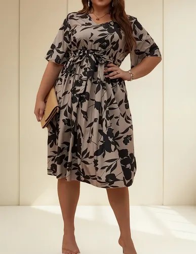 Vestido Plus Size Talle 2 Xl Fiesta
