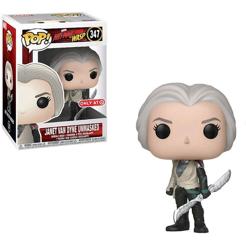 ¡Funko Pop! Antman y la avispa - Janet Van Dyne desenmascarada 347