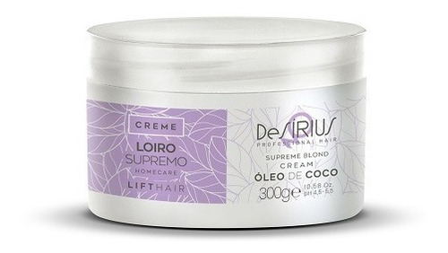 Creme Loiro Supremo Lifthair 300g -  Desirius