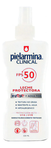 Leche Protectora Fps50 220 Ml Pielarmina Clinical