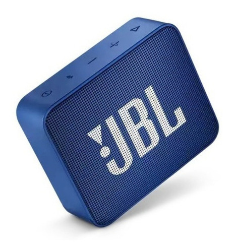 Imagen 2 de 5 de Parlante JBL Go 2 portátil con bluetooth waterproof deep sea blue