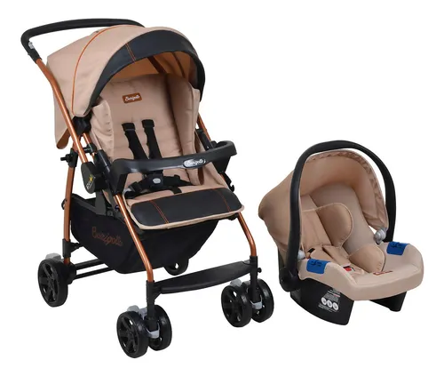 Carrinho de Bebê Burigotto Convert Multi Posições – Dark Gray