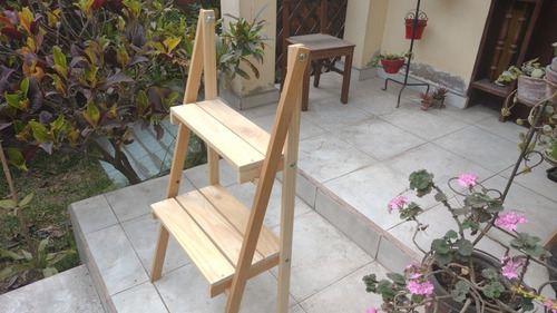 Imagen 3 de 5 de Repisa Plegable Resistente Para Macetas, Decoración Jardín.