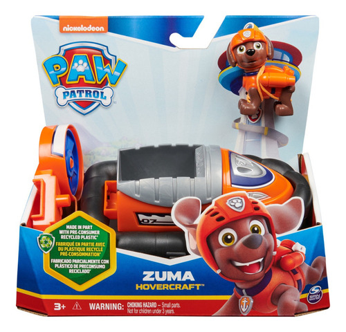 Paw Patrol 6069048 Vehículo Básico Sustentable Zuma Color