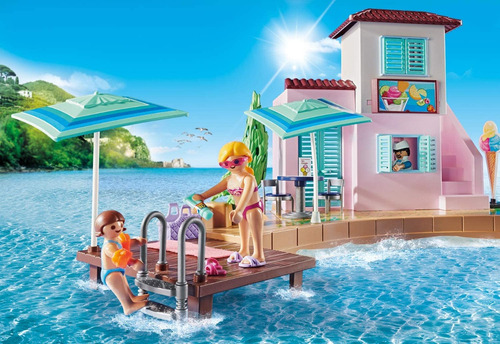 Playmobil 70279 Heladería En El Puerto Playlgh