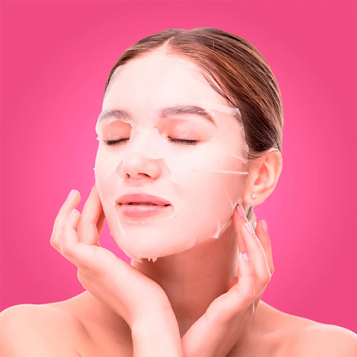 Mascarilla Facial Vino Tinto Minimiza Poros Purifica Coreana Grasa