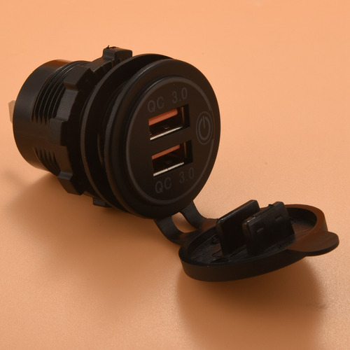 Salida Usb De 12 V, Toma De Corriente Usb Dual De Carga Rápi