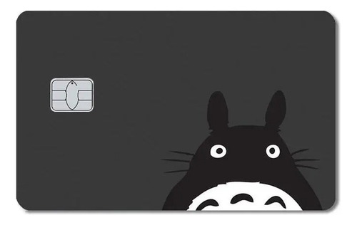 Sticker Para Tarjetas Credito, Debito Y Transporte Totoro
