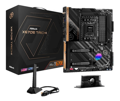 Placa Mãe Asrock X670e Taichi Am5