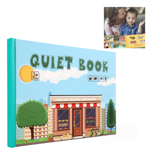 Livro Interativo Infantil De 3 Anos De Brinquedo Educativo