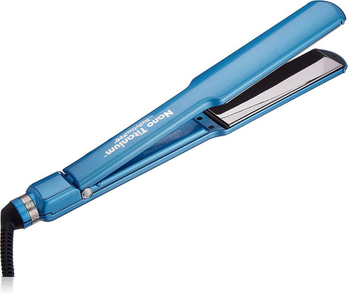 Plancha Babylisspro Nano Titanium Bnt4073 Dual Voltage Color Azul