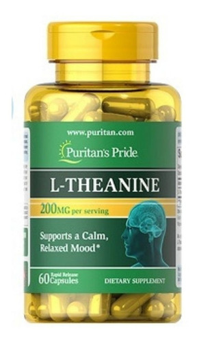 Teanina L Theanine Puritans - Unidad a $1416