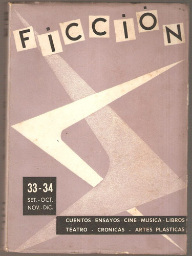 Revista Ficción Nº 33 34 Bullrich - Riestra - Denevi