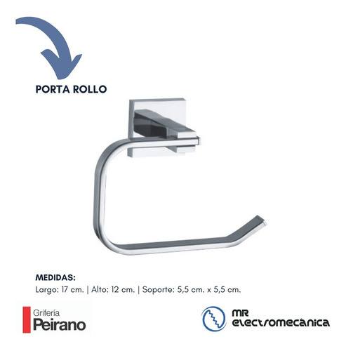 Kit Accesorios Baño Peirano Linea 11000 Kit 6 Piezas