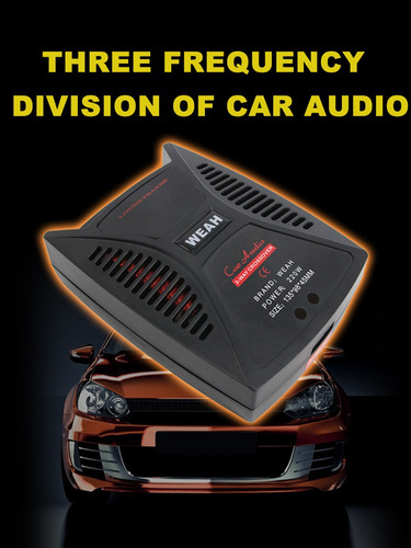 Imagen 9 de 10 de 220w 3 Vías Cruce Audio Agudos Graves Altavoz Frecuencia Cro