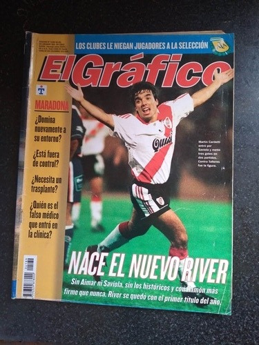 Revista  El Gráfico Saviola Aimar 18 1 2000 N4189