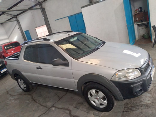Imagen 4 de 4 de Fiat Strada Working 1.4 Doble Cabina 2017. Excelente Estado.
