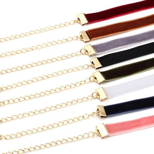 Conjunto De Collar De Gargantilla De Terciopelo Milakoo Para