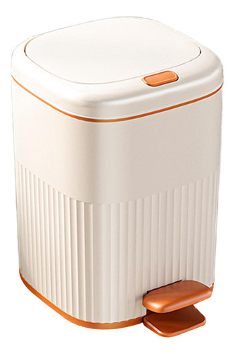 Cubo De Basura Con Pedal Para Cocina, Cesta De Papel, 10l