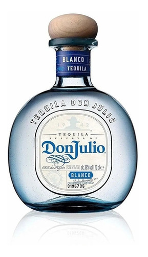 Tequila Don Julio Blanco (botella) 100 % Original