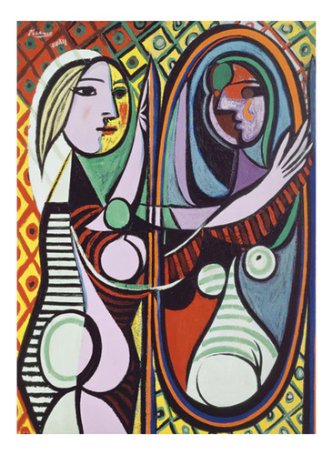 Rompecabezas Eurographics Picasso Mujer Frente Al Espejo 1000 Piezas 14+