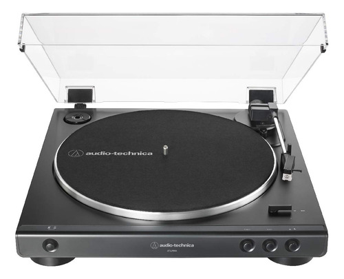 Audio-technica At-lp60x-bk Con Altavoces Microlab Pro1