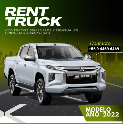 Arriendo Mensuales Camioneta Año 2022