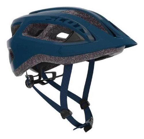 Casco Bicicleta Scott Supra Urbano Montaña Color Azul Talle M