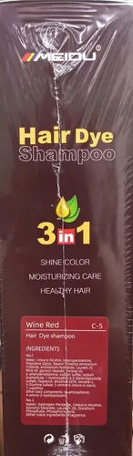 Shampoo Meidu Hair Dye 3 En 1